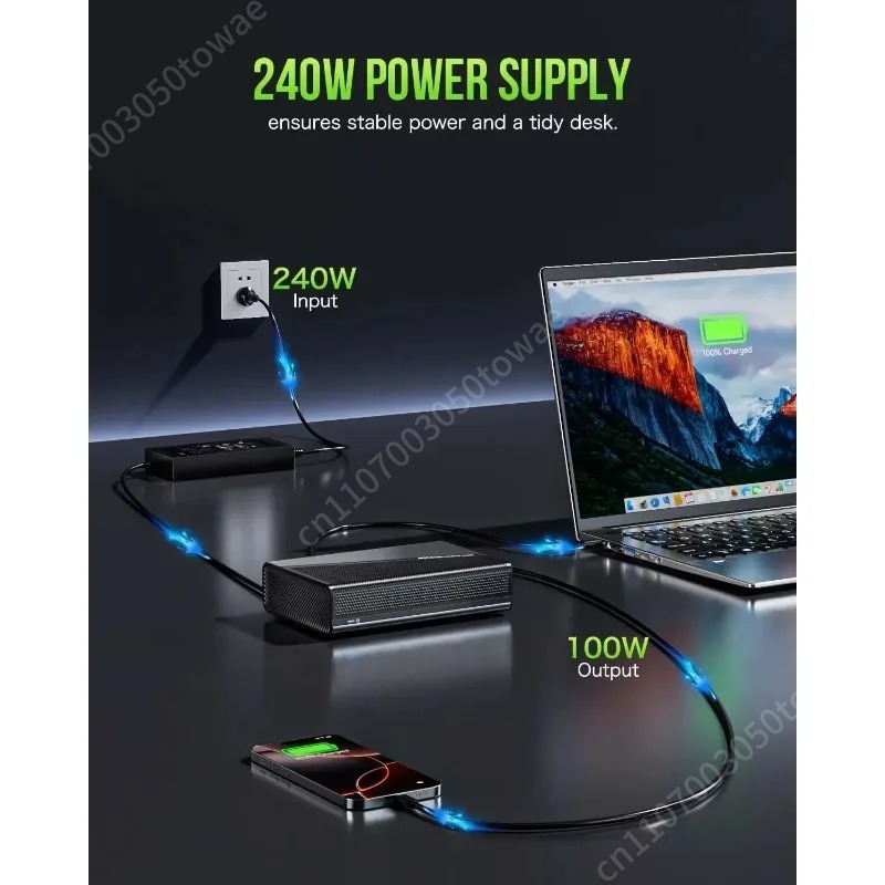 Oculink Egpu Dock Graphics Card - OcuLink แท่นเชื่อมต่อ GPU ภายนอก USB4 Type-C